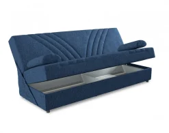 Divano letto in legno blu 181x81cm - Apicella