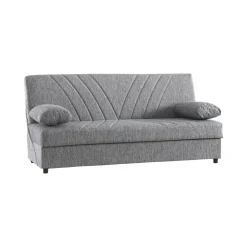 Divano letto in legno grigio 181x81cm - Apicella