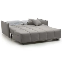 Divano letto in legno massello grigio 190x90cm - Ardis