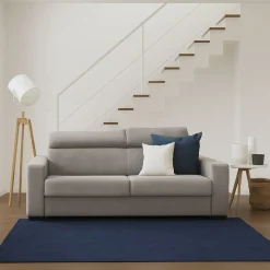 Divano letto in tessuto tortora 180x95cm - Aieie