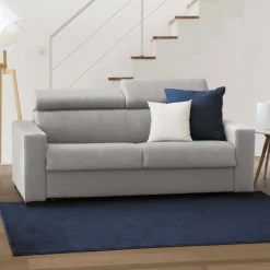 Divano letto lavabile grigio 180x95cm - Annalara