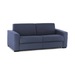 Divano letto moderno blu 200x95cm - Zinnia