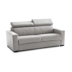 Divano letto moderno grigio 160x95cm - Alinia
