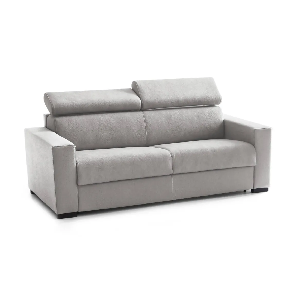 Divano letto moderno grigio 160x95cm - Alinia