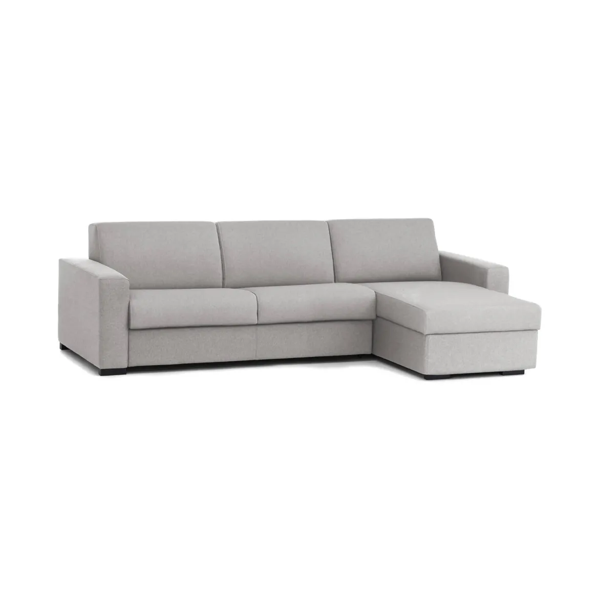 Divano letto per ospiti grigio 280x95cm - Aika