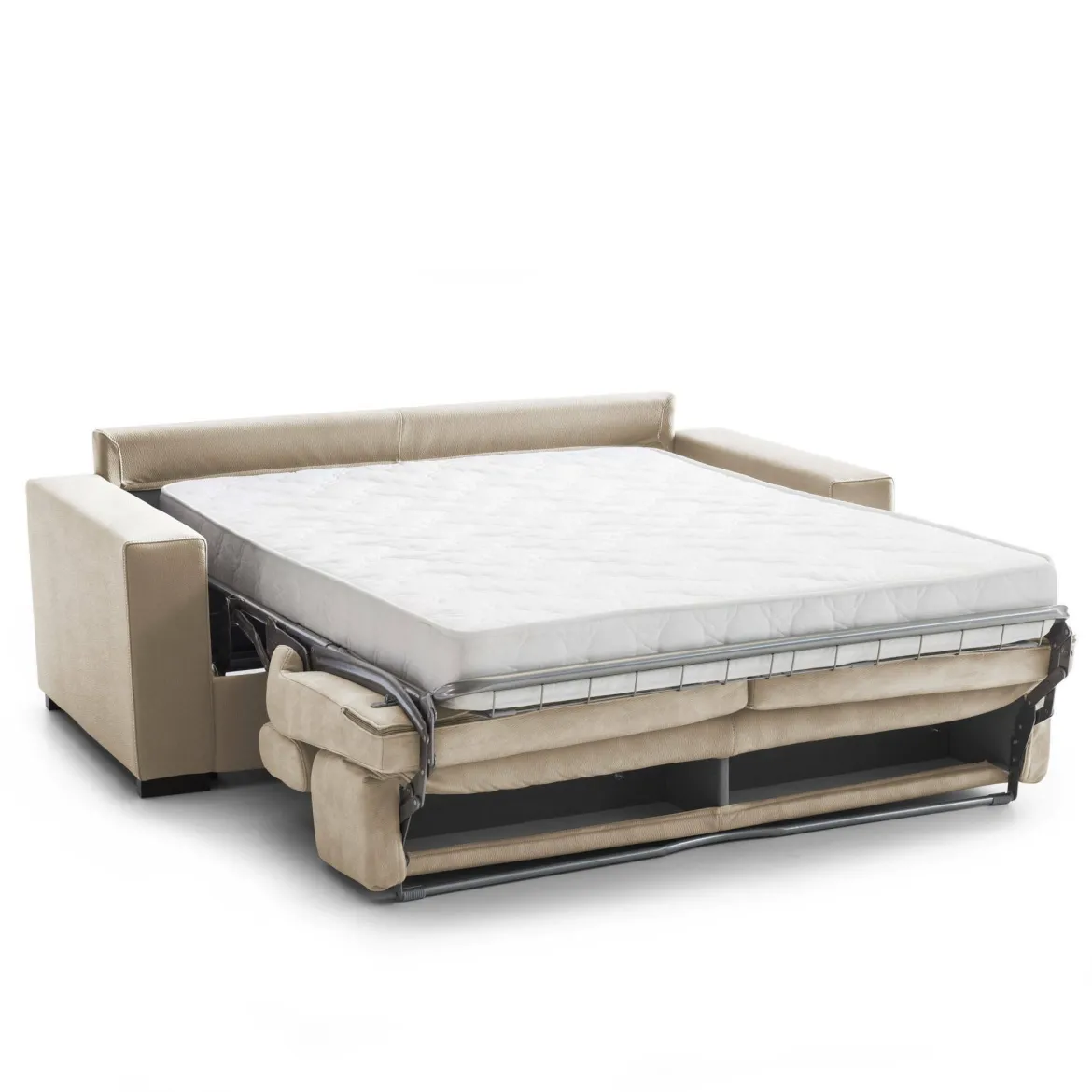 Divano letto 2 piazze beige 180x95cm - Aieie