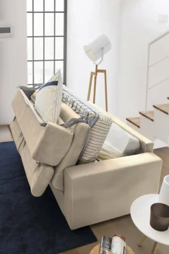 Divano letto 2 piazze beige 180x95cm - Aieie