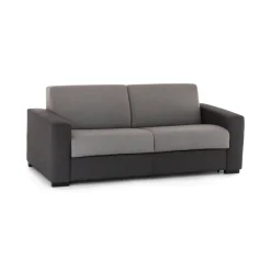 Divano letto 2 posti grigio e antracite 200x95cm - Andymion