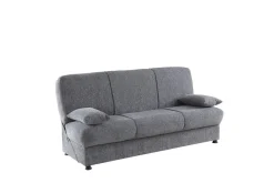 Divano letto 3 posti grigio 212x80cm - Ambrogino