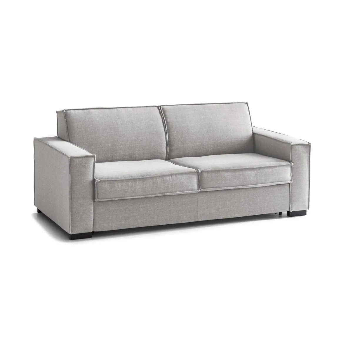 Divano letto 3 posti grigio 220x95cm - Asteroide