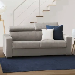 Divano letto 2 posti tortora 180x95cm - Annalara