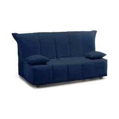 Divano letto reclinabile blu 125x90cm - Ariska