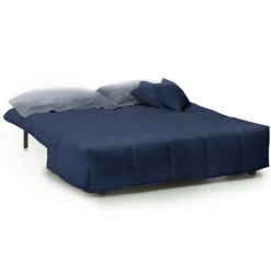 Divano letto reclinabile blu 160x95cm - Alk