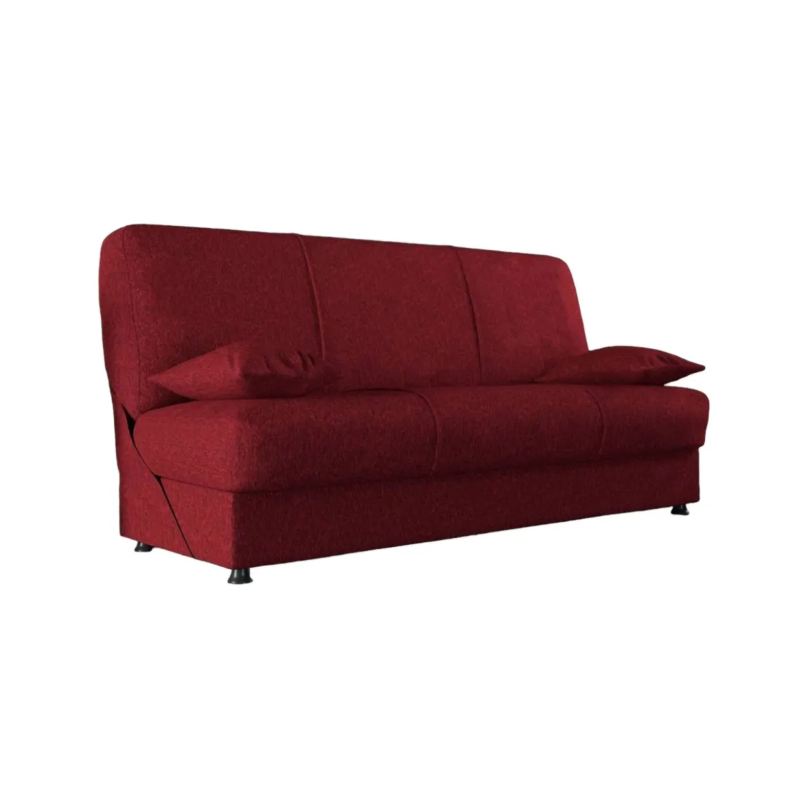 Divano letto reclinabile rosso 180x81cm - Arachide