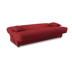 Divano letto reclinabile rosso 180x81cm - Arachide