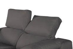 Divano 2 posti antracite 160x100x100h cm - Astrice