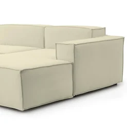 Divano 2 posti beige 220x170x70h cm - Amuleto