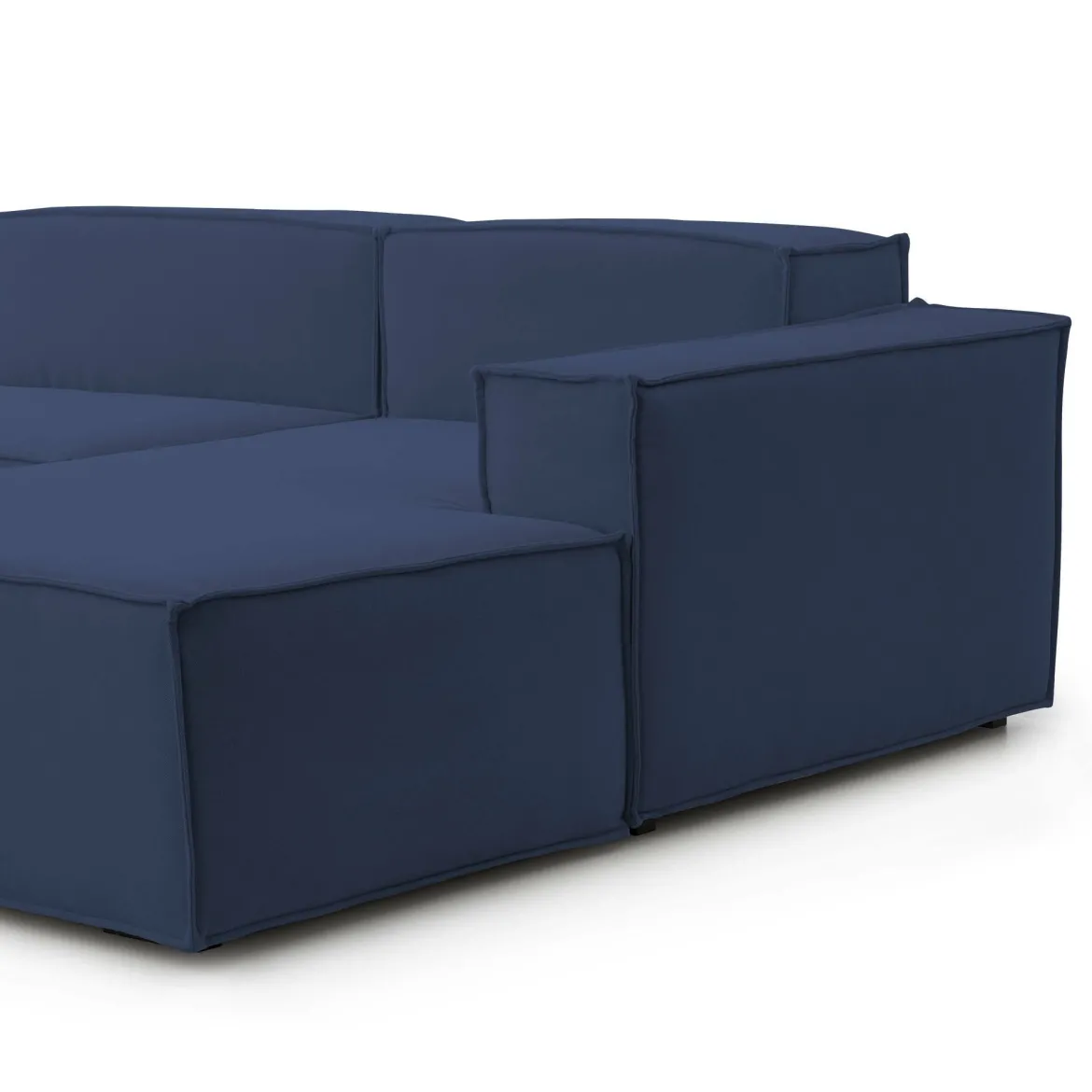 Divano 2 posti blu 220x170x70h cm - Amuleto