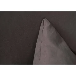 Divano 2 Posti Economico Salvaspazio 125x73x85h cm in Tessuto Grigio Moderno Imbottito per Piccoli Appartamenti e Ufficio con Braccioli – Andreia