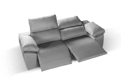 Divano 2 posti grigio 160x100x100h cm - Astrice