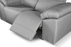 Divano 2 posti grigio 160x100x100h cm - Astrice