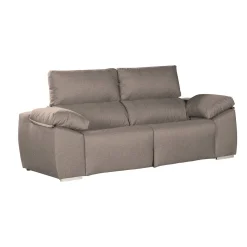Divano 2 posti tortora 160x100x100h cm - Astrice