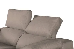 Divano 2 posti tortora 160x100x100h cm - Astrice