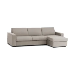 Divano 4 posti tortora 260x95x90h cm - Azechiele