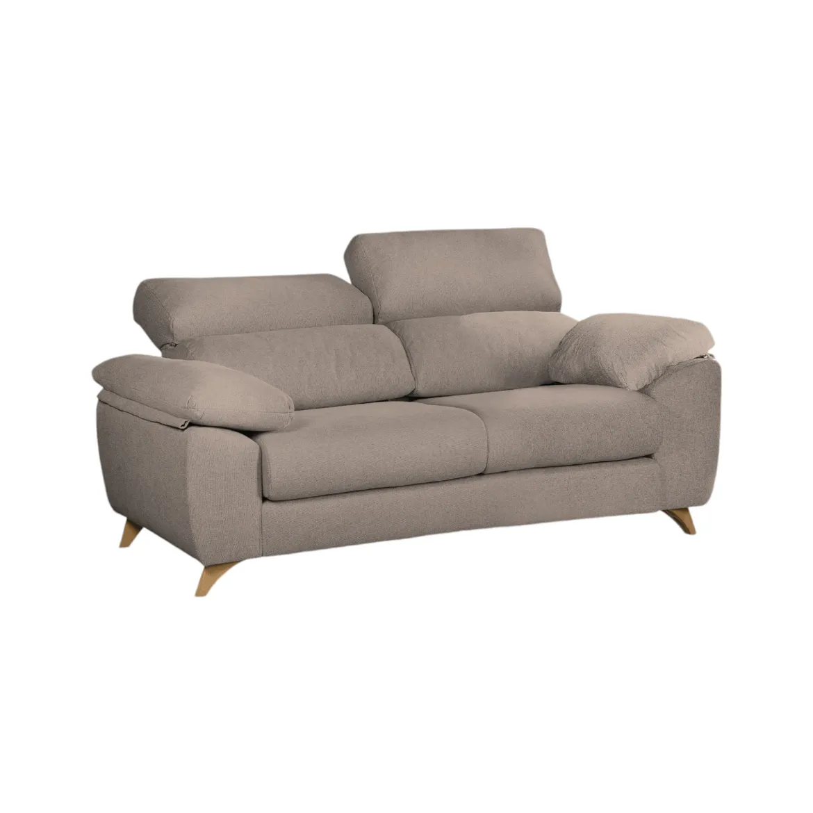 Divano reclinabile tortora 170x85x107h cm - Alien