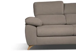Divano reclinabile tortora 170x85x107h cm - Alien
