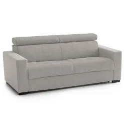 Divano regolabile grigio 180x95x85h cm - Kiev