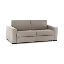 Divano sfoderabile tortora 160x95x90h cm - Malachite