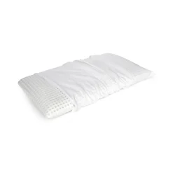 Guanciale Alloro, Made in Italy, 70x39 h10 cm, Bianco