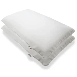 Guanciale Aly, 71x41h11 cm, Set da 2