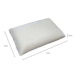 Guanciale Asturno, 71x41xh13 cm, Set da 2