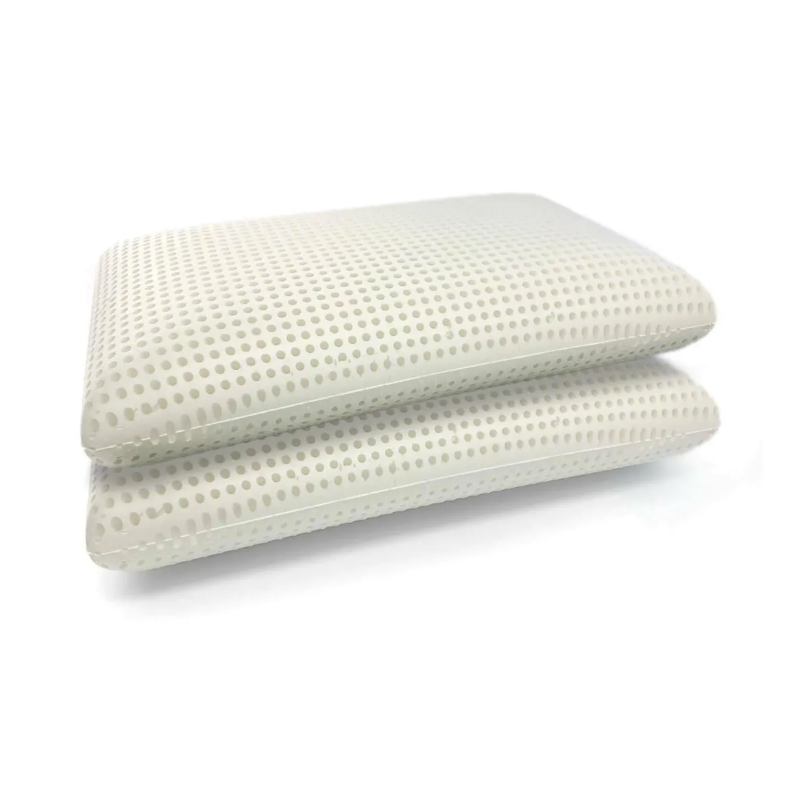 Guanciale Bianco Bianco Traspirante Materiale Struttura in Tessuto 13h cm, Colore Struttura Bianco Made in Italy - Sappada