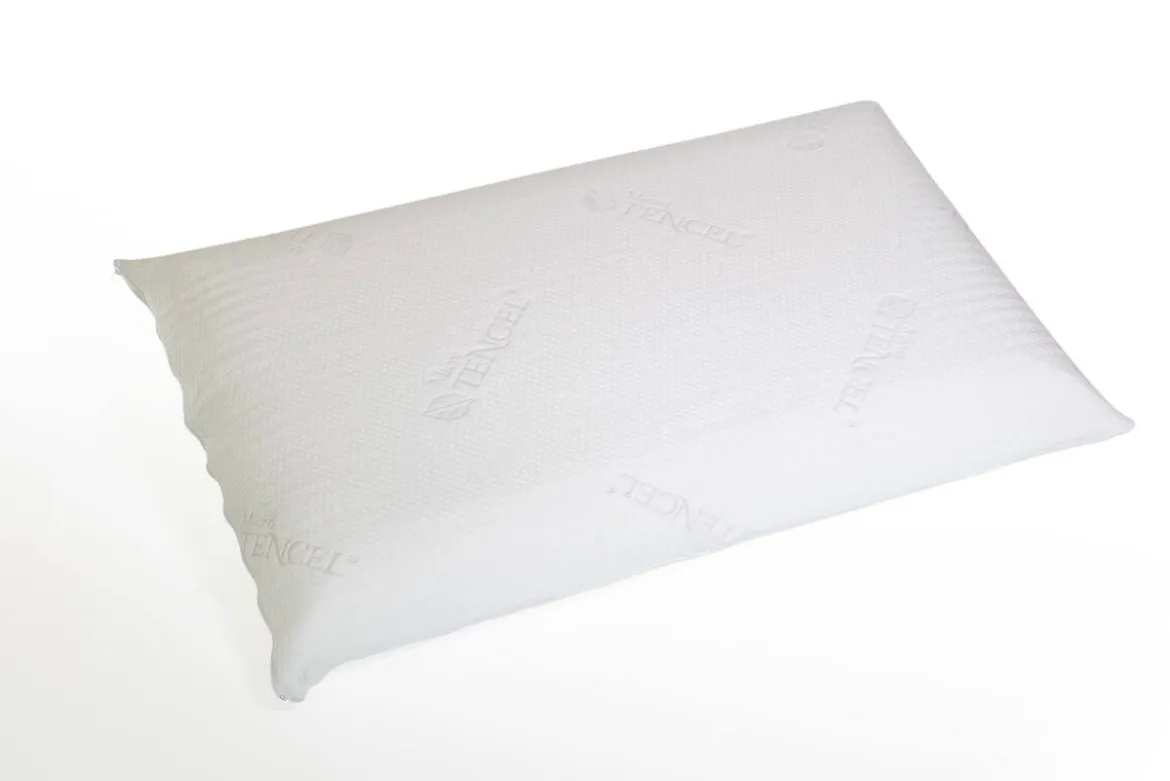 Guanciale Prezzemolo, Made in Italy, 70x40 h14 cm, Bianco
