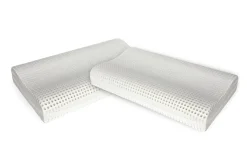 Guanciale Stevia, Made in Italy, 70x41 h12 cm, Bianco