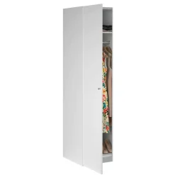 Guardaroba 1 anta bianco lucido colonna 50x218h cm - Mexico