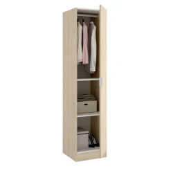 Guardaroba 1 anta rovere slim 40x184h cm - Nxy