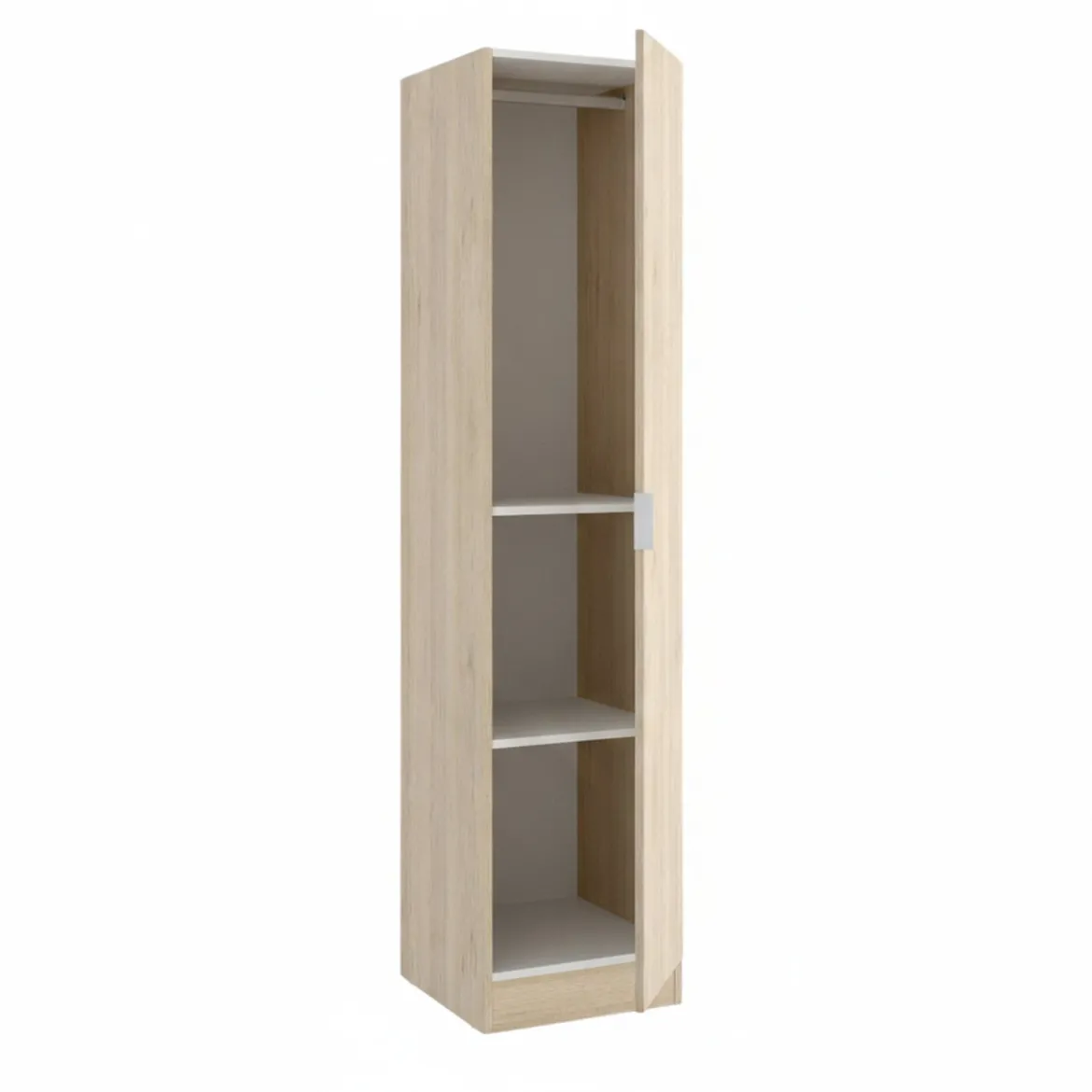 Guardaroba 1 anta rovere slim 40x184h cm - Nxy