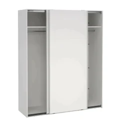 Guardaroba 2 ante bianco ante scorrevoli 178x220h cm - Gomer