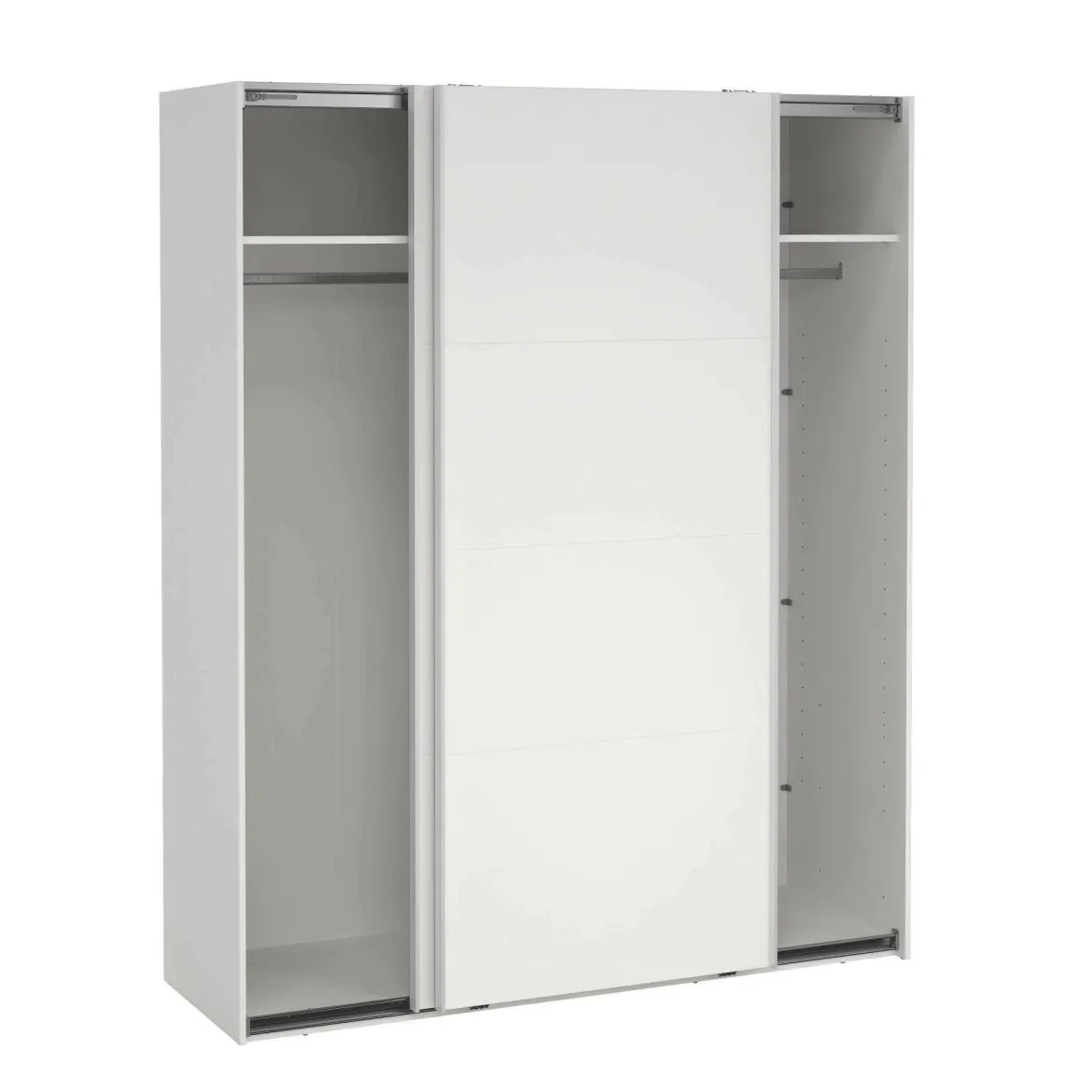 Guardaroba 2 ante bianco ante scorrevoli 178x220h cm - Gomer