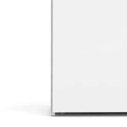 Guardaroba 2 ante bianco con appendiabiti 77x200h cm - Apollina