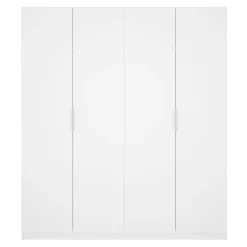 Guardaroba 4 ante bianco lucido 180x204h cm - Iuventas
