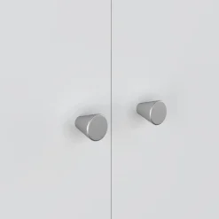Guardaroba 2 ante bianco salvaspazio 100x218h cm - Anagni