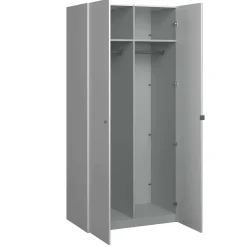 Guardaroba 2 ante bianco salvaspazio 98x218h cm - Avise