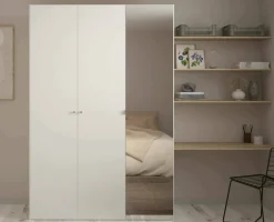 Guardaroba 3 ante bianco salvaspazio 150x218h cm - Arce