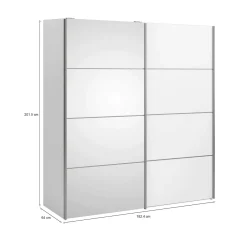 Guardaroba 2 ante bianco 182x201h cm - Angri