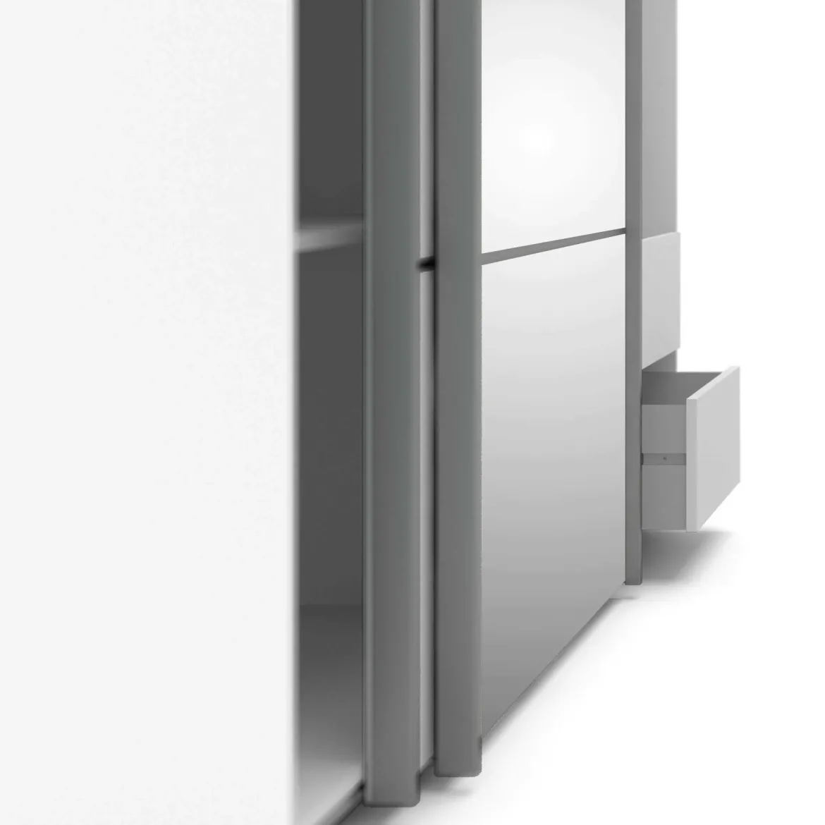 Guardaroba 2 ante bianco 182x201h cm - Angri